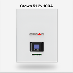 Crown 51.2v 100A Lithium ion battery IP30 Rating