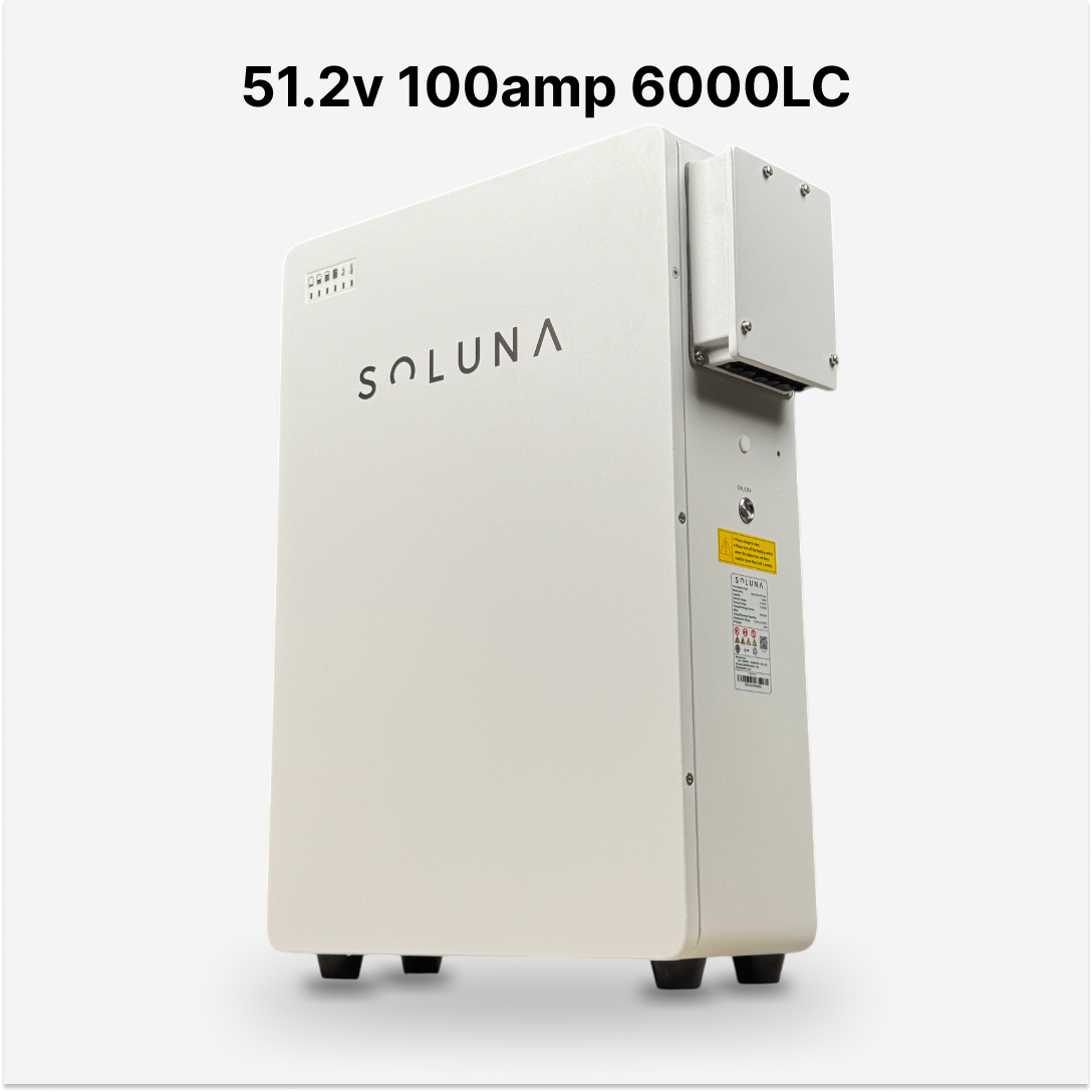 Soluna Lithium Battery 51.2V 100A 6000LC 5KW