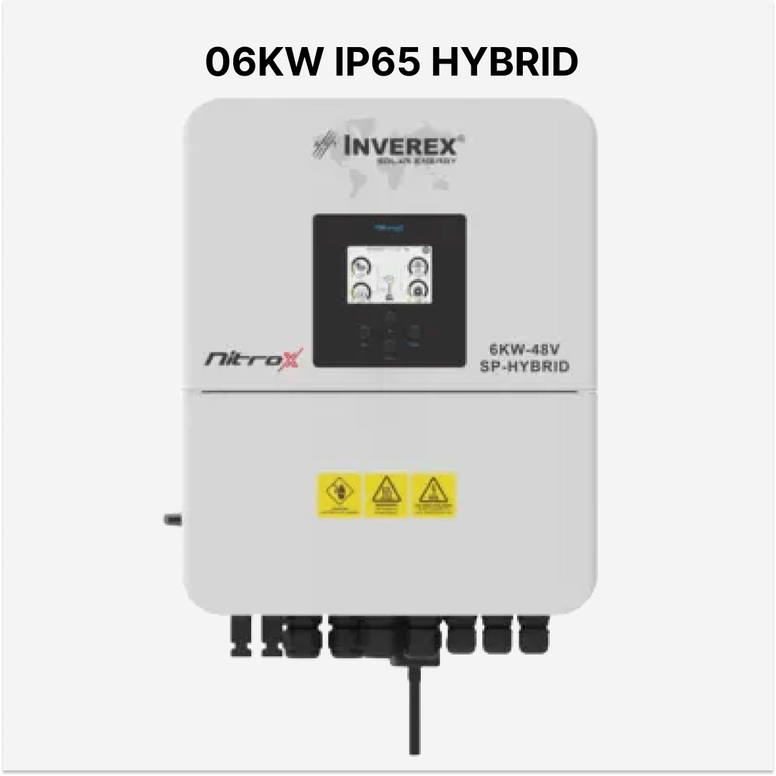 Inverex Nitrox 6.6KW Solar inverter Hybrid