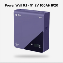 Knox Power Wall 6.1 - 51.2V 100AH IP20 Lithium Battery