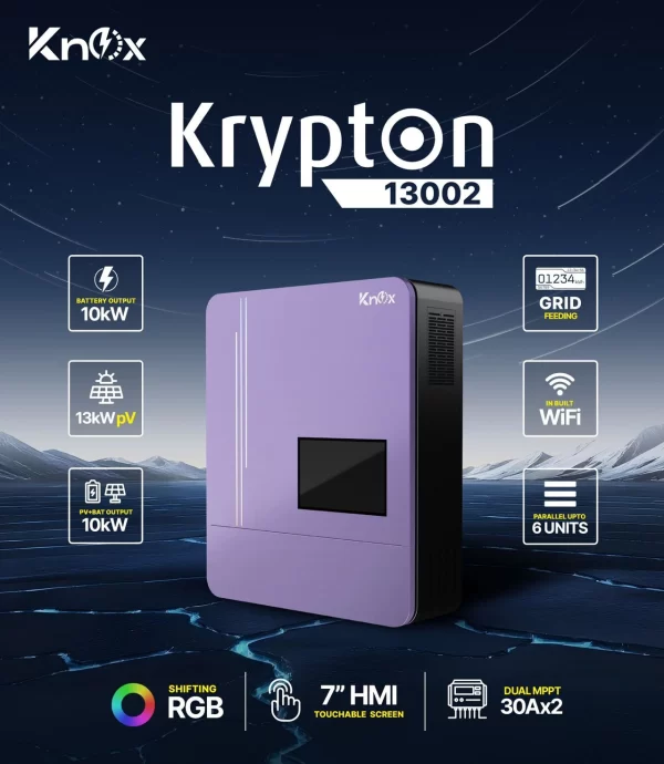 knox krypton 10kw hybrid inverter