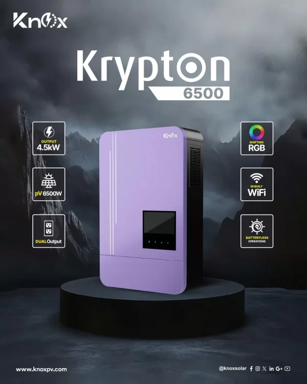knox krypton 6500 4.5kw specification